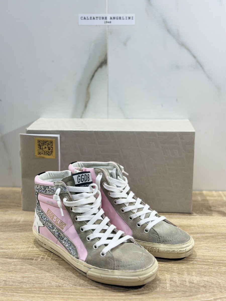 Golden Goose Sportschuhe Frau Slide Classic Pink Luxury Frau