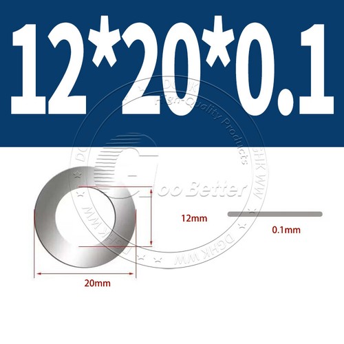Shim Washers 0.1/0.2/0.3/0.5mm Thick DIN 988 High Quality 304 Stainless Steels - Picture 123 of 239