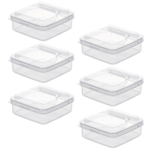 6 Pcs Storage Box Sets Cheese Keeper for Refrigerator Fridge Containers - Picture 9 of 12