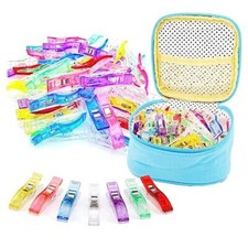 large sewing clips Fabric Clips 50PCS Jumbo Quilt Clips for Quilting Assorted