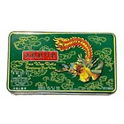 Vintage Kapok Hong Kong Dragon Tin Fun Won Rolls 9” Storage Box