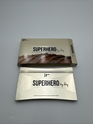 It Cosmetics Superhero By Day Neutral Essentials Eyeshadow Palette New In Box
