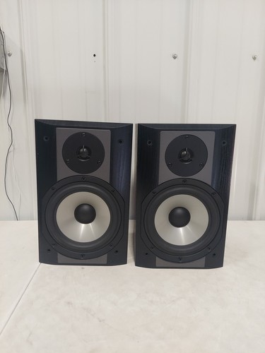 Pair Of YAMAHA Bookshelf Speakers NS-AM370SBL Stereo Speakers Tested #2851