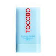 TOCOBO Cotton Airy Sun Stick SPF 50 Broad Spectrum Korean Matte Sunscreen Stick 
