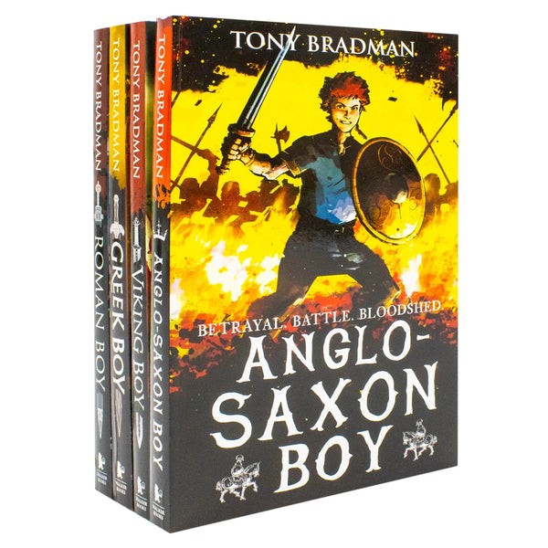 Walker Books Boys Viking Series By Tony Bradman Illustrated 3 Books Collection Set - Ages 9-12 - Paperback - Image 3