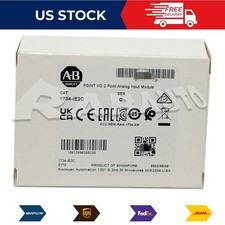 New Factory Sealed AB 1734-IE2C POINT I/O 2 Point Analog Input Module 1734IE2C