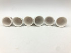 Set of 6 Unique Vintage Handmade Porcelain Decorative Thimbles — photo 7