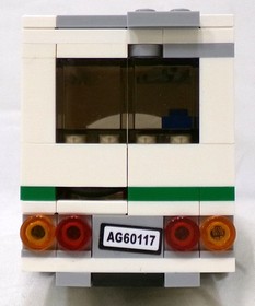 LEGO City 60117 Van And Caravan Set Caravan Trailer With Dog Incomplete