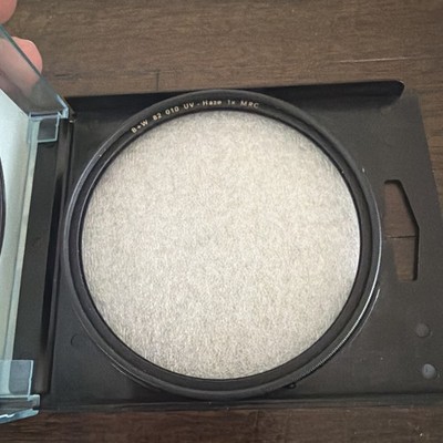 B+W 82mm UV Haze MRC F-Pro Filter great condition retails for $80
