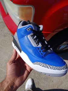 Jordan 3 Varsity Blue | eBay
