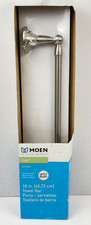 Moen Sage 18" Towel Bar Brushed Nickel DN6818BN New Sealed in Box