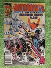 MICRONAUTS #7 potential 9.6 or 9.8 Duty Free NEWSSTAND CANADIAN VARIANT RD6412