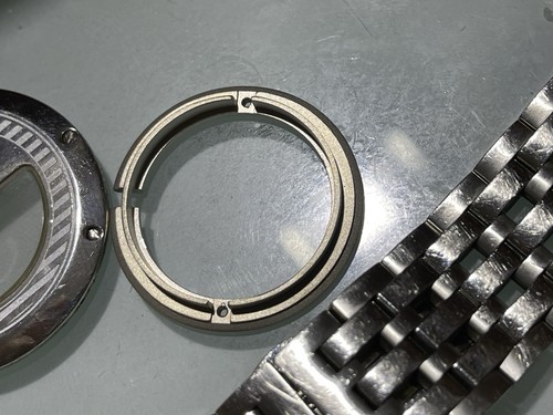 KIT BREIL DIVER AUTOMATICO ETA 2824 CASSA COMPLETA + DIAL + LANCETTE + BRACCIALE - Picture 6 of 13