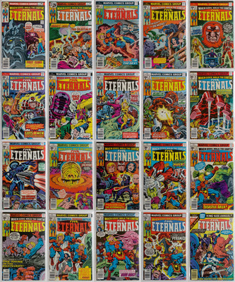 Eternals #1-19 & Annual #1 (1976) All High Grade Combined Shipping