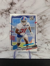 2023 Panini Donruss - Rated Rookie - Deonte Banks #376 (RC) - New York Giants 