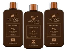 Wennoz Coffee Premium Keratin Brazilian Hair Treatment 3x 33.8 fl oz