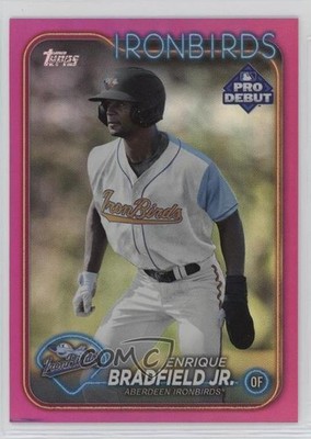 2024 Topps Pro Debut Fuchsia Foil /199 Enrique Bradfield Jr #PD-200 1f5h