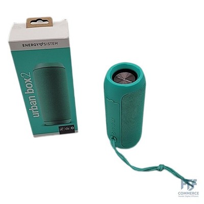 Energy Sistem Urban Box 2 Jade Tragbarer Lautsprecher (10 W, TWS, Bluetooth 5.0,