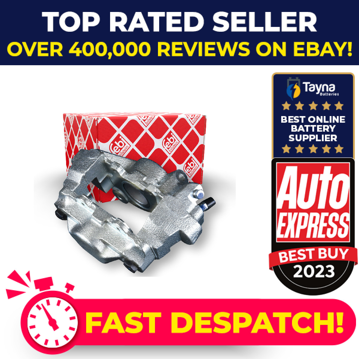 Brake Caliper fits RANGE ROVER VOGUE 3.9 Rear Right 88 to 94 SMC500110 STC1264