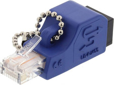 Fast Ethernet Loopback Tester Cat5e RJ45 Port Validator 10/100Base-T Networks