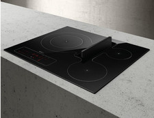 elica NIKOLATESLA FIT 3Z BL/A/60 - PRF0184526 Hob with integrated extractor hood