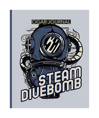 Steam Divebomb Cigar Journal: Aficionado - Cigar Bar Gift - Cigarette Notebook -