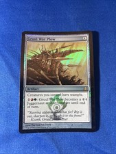 1x FOIL GRUUL WAR PLOW x1 LP Guildpact MtG Magic fast shipping