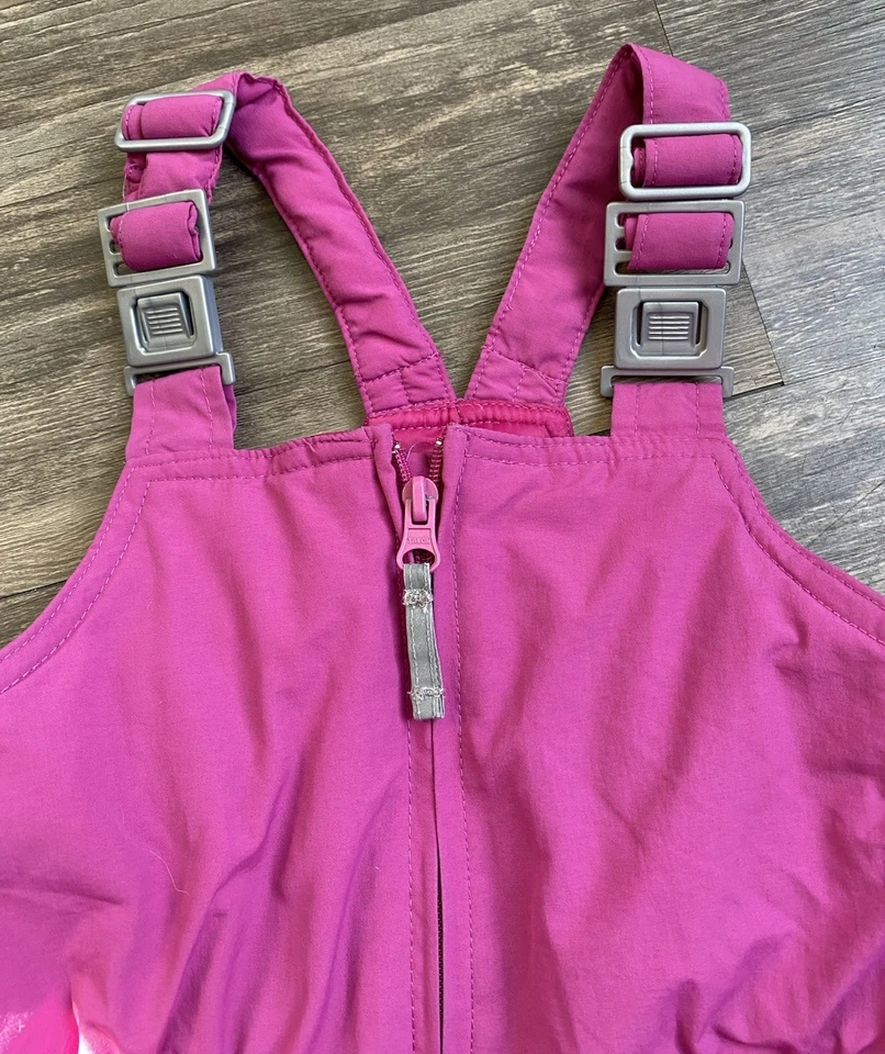 Pantalón Athletech Niña Bolsillo Overall Rosa Invierno Nieve Talla 4-5 Foto 4 de 4