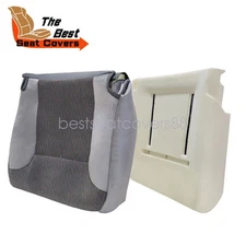 For 1994-1997 Dodge Ram 1500 2500 3500 SLT Driver Bottom Cloth Seat Cover & Foam