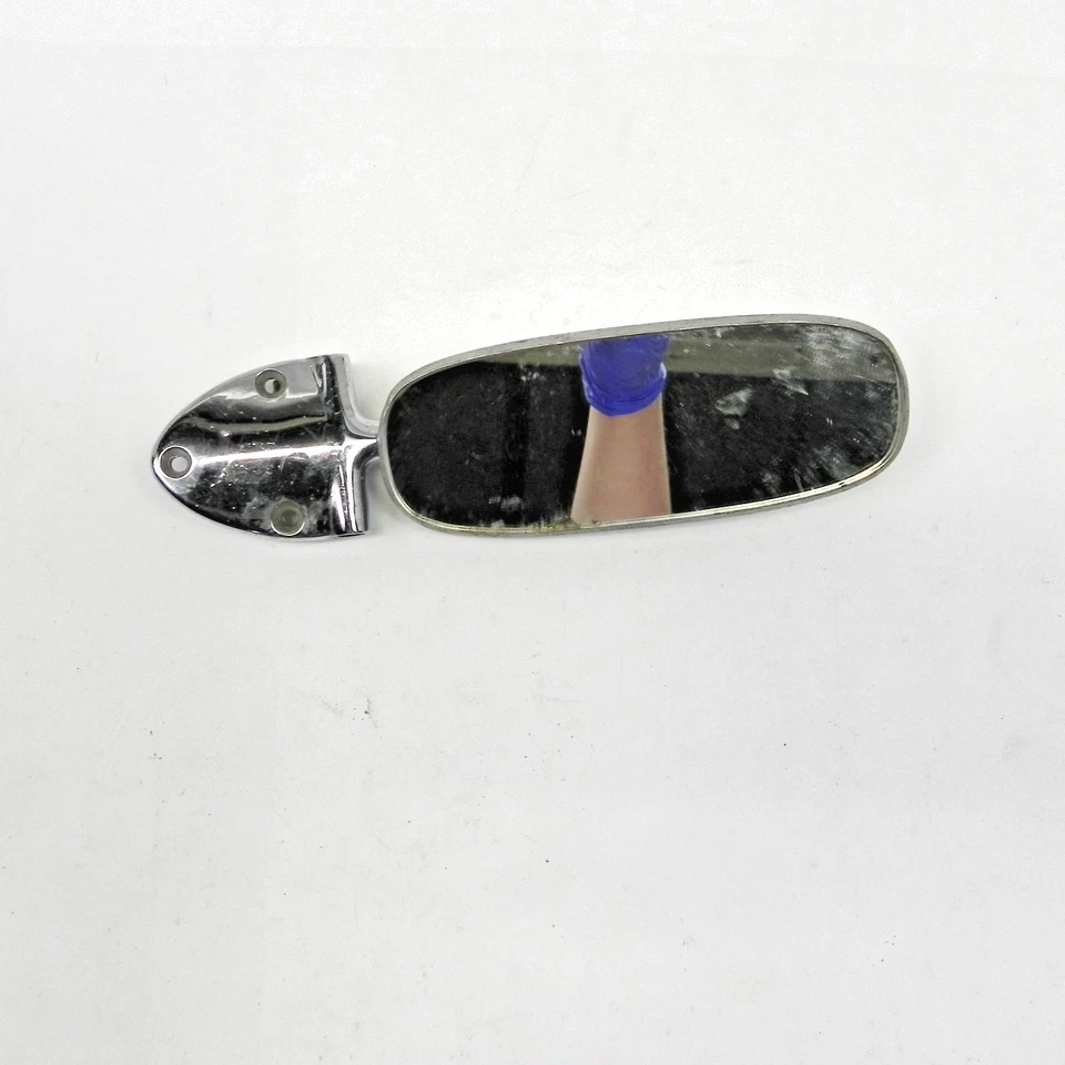 1958-59-60-61-62-63-64 VOLKSWAGEN BEETLE ESPEJO RETROVISOR CROMADO USADO #113857111 Foto 2 de 4