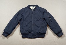 Abercrombie Kids Navy Blue Coat Jacket Size 7/8 Outwear Jacket