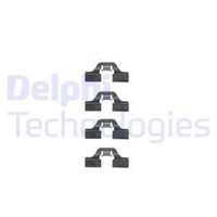 Delphi ZubehöRsatz, Scheibenbremsbelag Hinten Vorne LX0307
