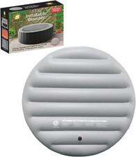 Energy Efficient Inflatable Spa Cover for 6-Person Hot Tubs up to 173Cm, Grey