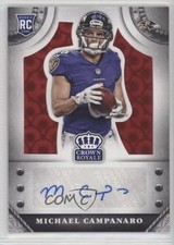 2014 Panini Crown Royale Retail Red Pyramid 11/14 Michael Campanaro Auto 1b7