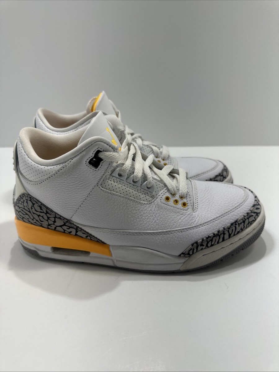 Air Jordan 3 Retro Laser Orange 2020 Women Sz 8 Preowned | eBay