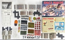 Epic 40k, 40,000 - Space Marine - Box Set, Rules - 100% Complete - 1991 + extras