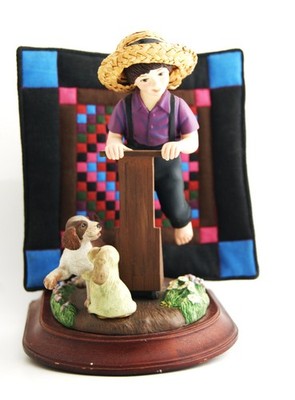 1993 Willitts Design Amish Heritage Collection Aaron & Caleb Ltd. Edition Quilt