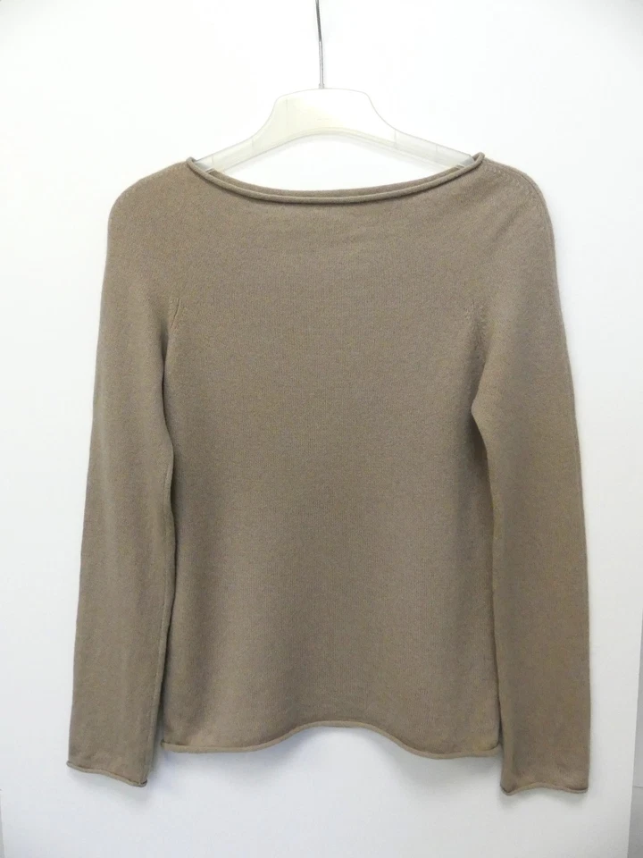 Pull en pur Cachemire, beige, Taille 34, TBE - Photo 1/4