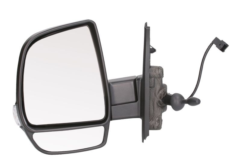 Fits BLIC 5402-07-2002819P Side mirror mechanical Left Convex FIAT DOBLO, DOBLO