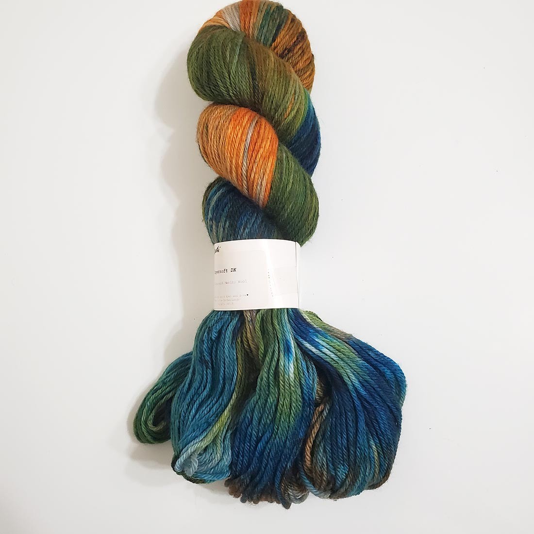 Uschitita Supersoft DK Yarn Superwash Merino Wool Gaudi 225m 100g Hand Dyed