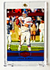 2016 Panini Plates & Patches John Elway RED Parallel Card SP #/10 Broncos Legend