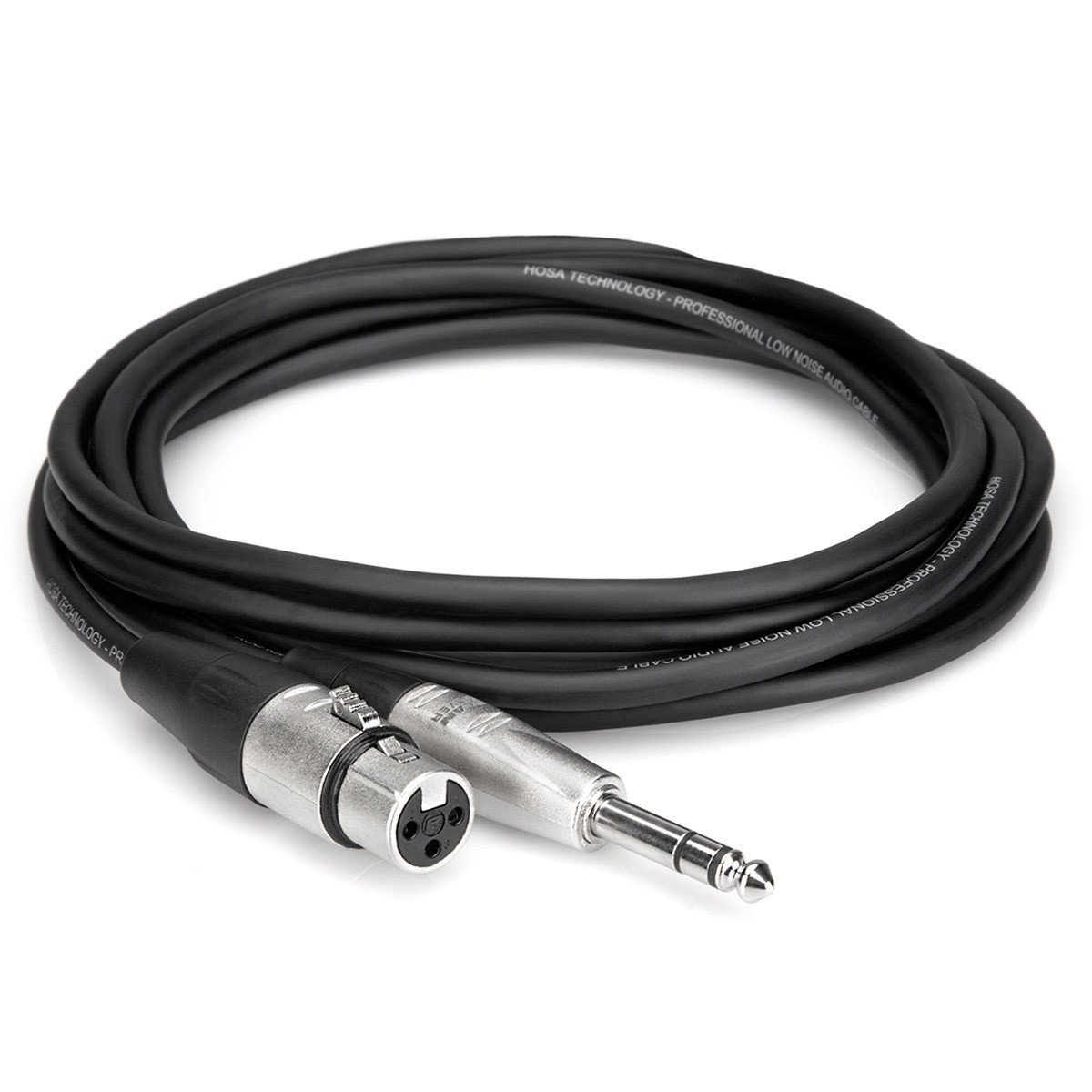 Технология Hosa Hosa 1 Сбалансированный 3-контактный разъем XLR для подключения к стереосистеме TRS 14 разъема Audi 4190₽