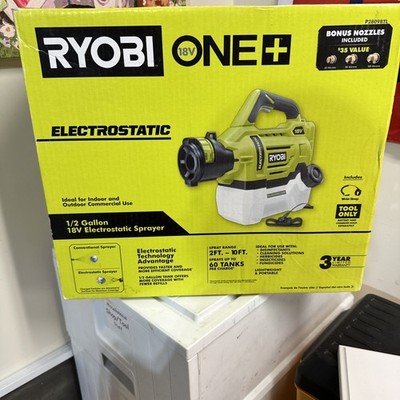 Ryobi One Plus Electrostatic Sprayer With Battery And Charger Included 