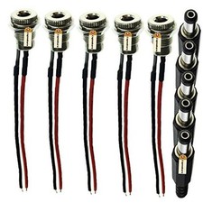 5A DC Power Jack Socket Threaded Female Mount Connector Adapter 5.5 x 2.1 MM