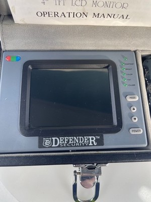 Defender Security 4'' TFT LCD Test Monitor NTSC System 82-4305