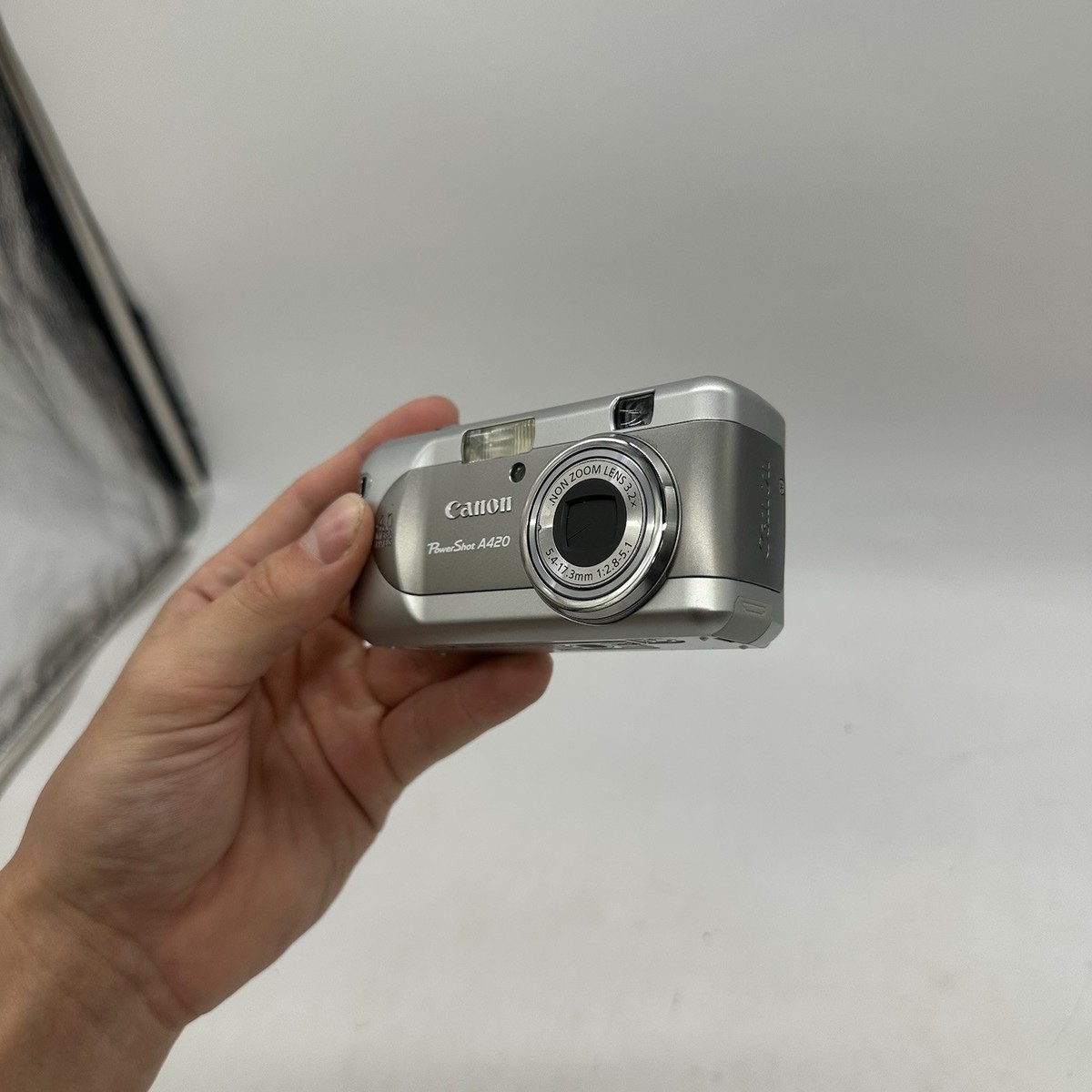【動作確認済み】CANON POWERSHOT A470 PC1267 Canon PowerShot A470 (Gray) 7.1-megapixel digital camera
