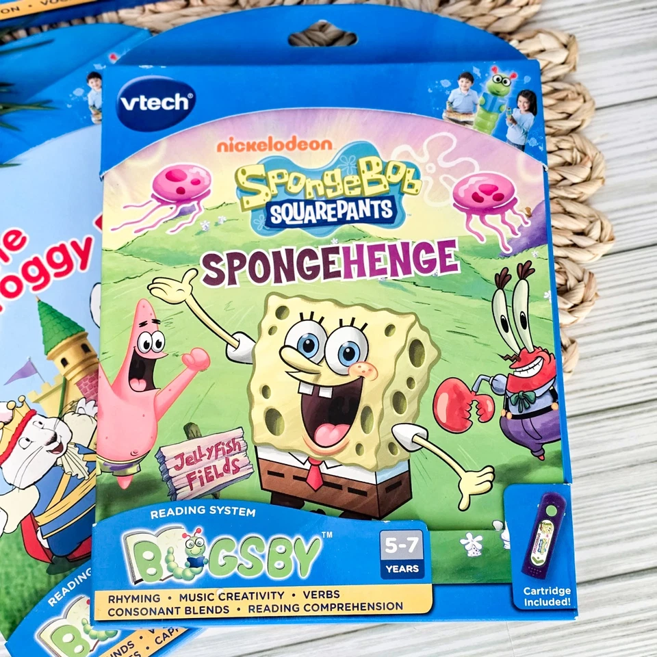 🐛 VTech Bugsby Reading System Bundle | New Sealed w/ 3 Books & Cartridges - Image 3 of 4