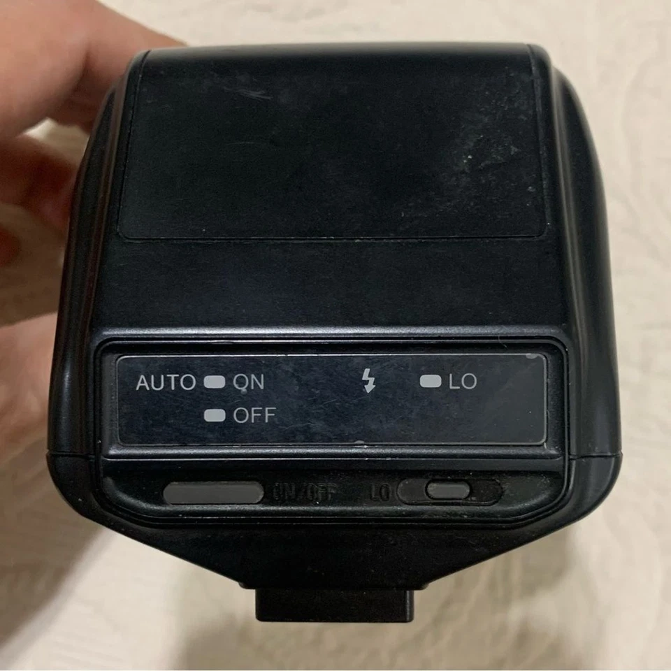 Flash de montaje en zapata Minolta Maxxum 3200i negro Foto 3 de 4