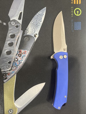 Kraken Knife Blue G10 D2 Blade 