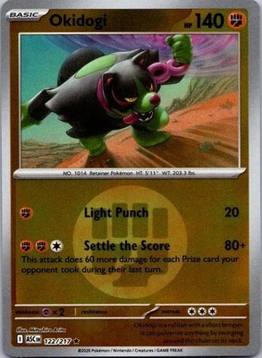 Okidogi 122/217 Ascended Heroes Reverse Symbol 